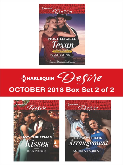 Title details for Harlequin Desire October 2018 Box Set--2 of 2 by Jules Bennett - Available